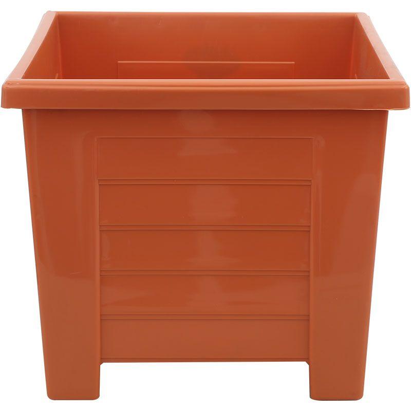 Maceta cuadrada — Terracota